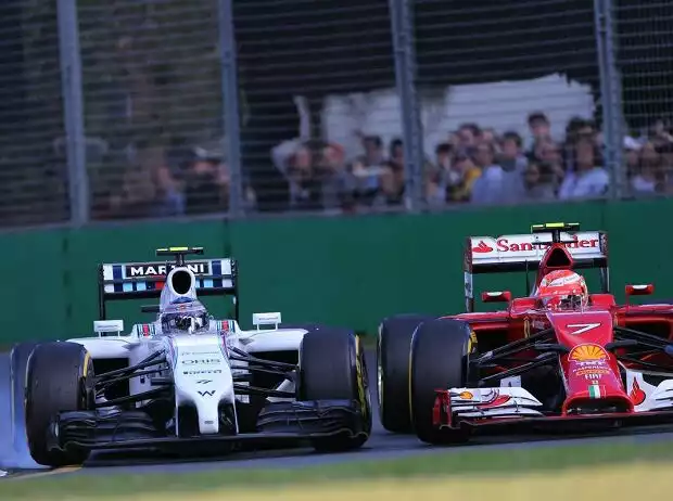 Titel-Bild zur News: Valtteri Bottas, Kimi Räikkönen