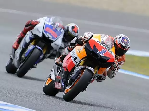 Titel-Bild zur News: Casey Stoner, Jorge Lorenzo