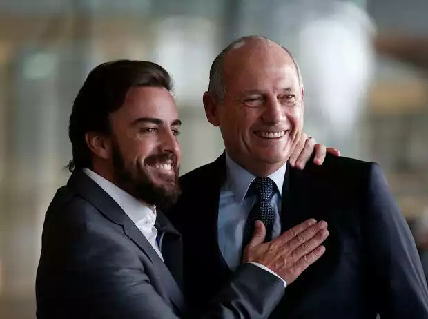 Fernando Alonso, Ron Dennis Titel-Bild zur News: Fernando Alonso, Ron Dennis