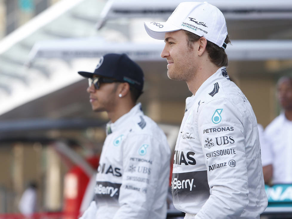 Nico Rosberg, Lewis Hamilton