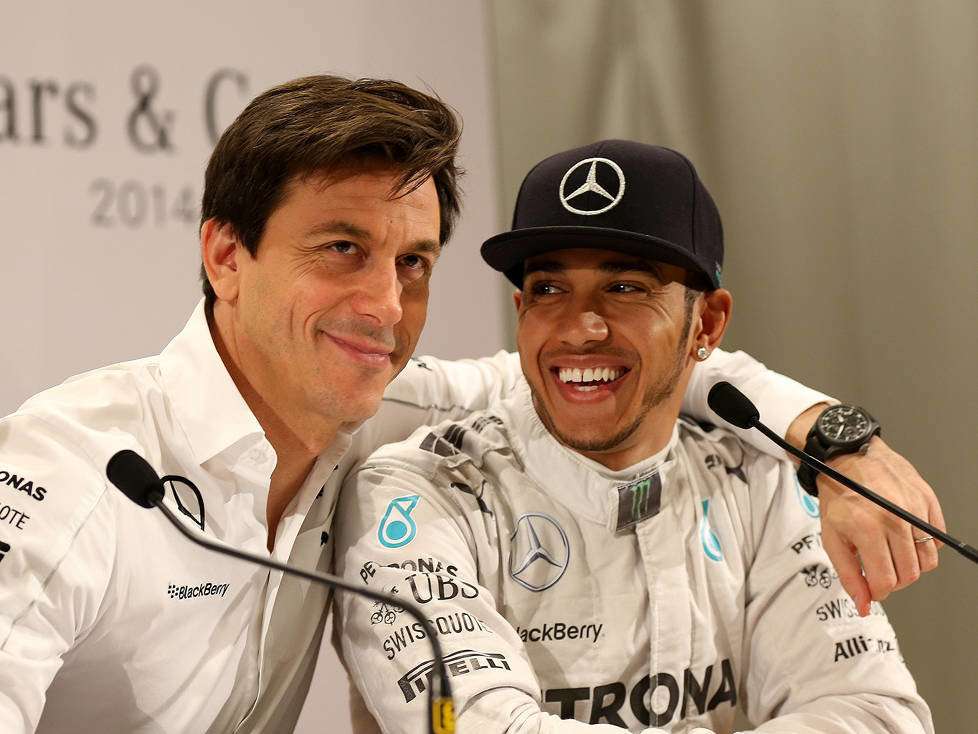 Lewis Hamilton, Toto Wolff