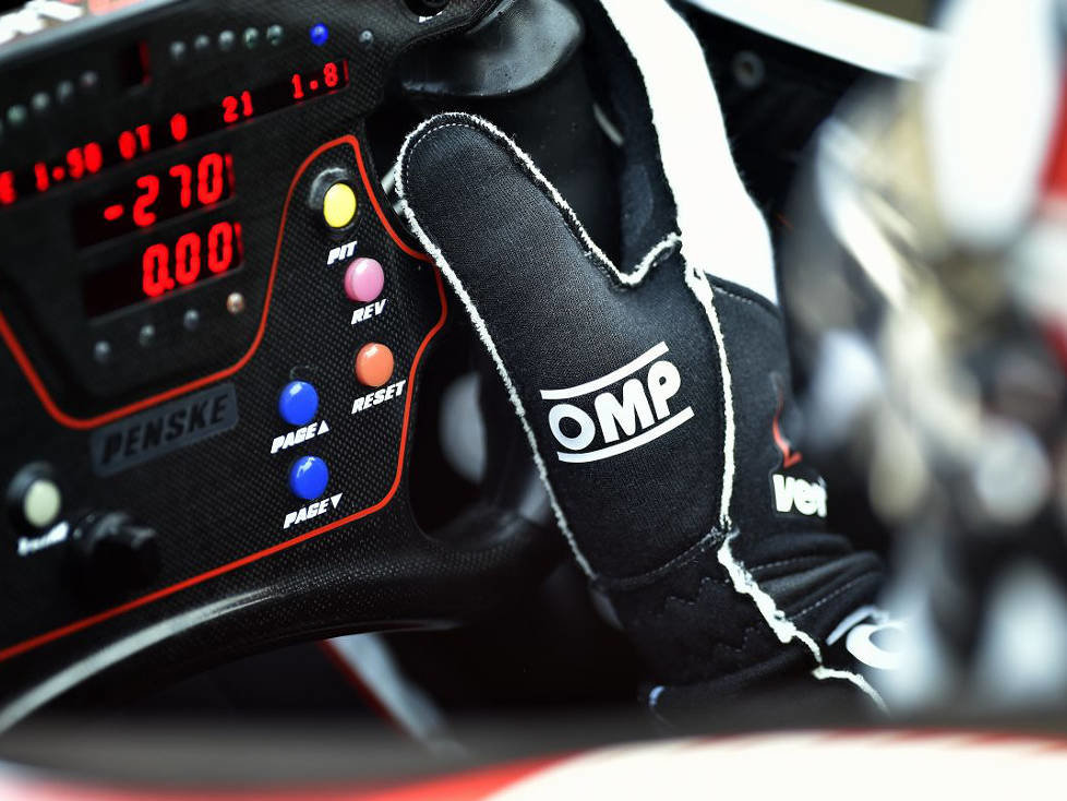 IndyCar-Cockpit Will Power Penske Dallara DW12 Lenkrad