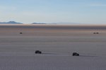 Start auf dem Salzsee von Uyuni