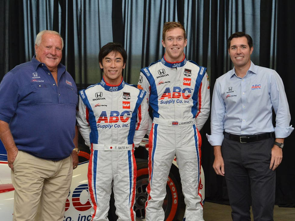 AJ Foyt, Takuma Sato, Jack Hawksworth, Larry Foyt