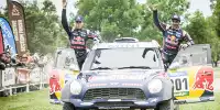 Bild zum Inhalt: Nasser Al-Attiyah feiert zweiten Dakar-Sieg