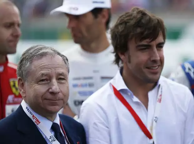 Titel-Bild zur News: Jean Todt, Fernando Alonso