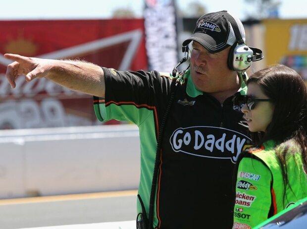 Danica Patrick, Tony Gibson Danica Patrick, Tony Gibson