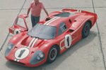 Caroll Shelby am Ford GT40 in Le Mans 1967 