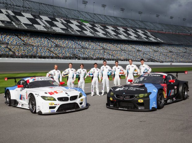 Titel-Bild zur News: Die Piloten vom BMW-Team RLL für die 24 Stunden von Daytona 2015