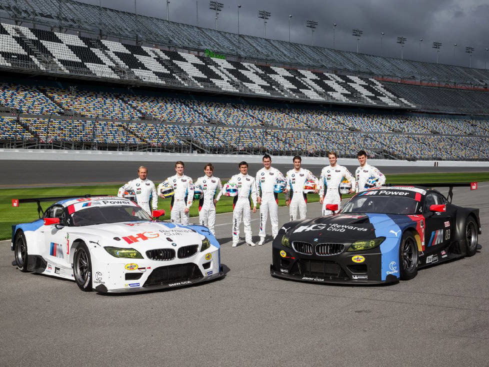 Die Piloten vom BMW-Team RLL für die 24 Stunden von Daytona 2015