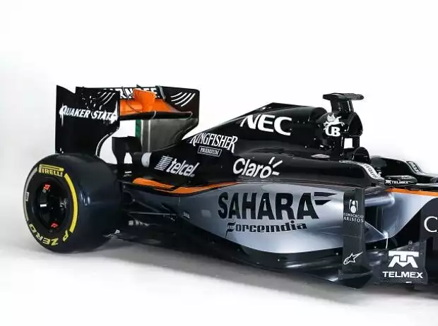 Titel-Bild zur News: Force India, Heck