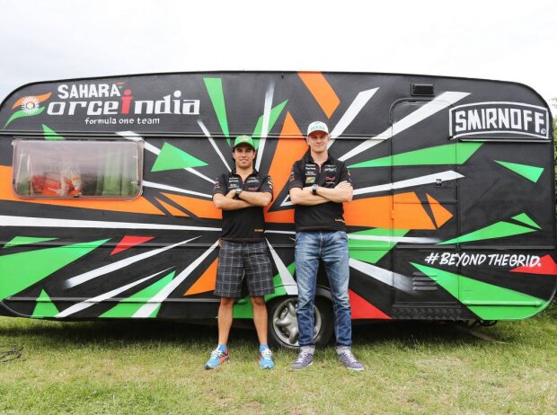 Sergio Perez, Nico Hülkenberg Sergio Perez, Nico Hülkenberg
