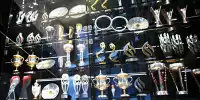 Trophäensammlung Red Bull Milton Keynes