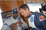 Idris Elba und Sebastien Ogier 