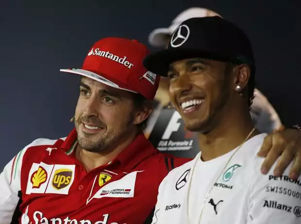 Fernando Alonso, Lewis Hamilton Titel-Bild zur News: Fernando Alonso, Lewis Hamilton