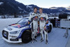 Bild zum Inhalt: Audi-Pilot Ekström führt Ski-Ass Neureuther aufs Glatteis
