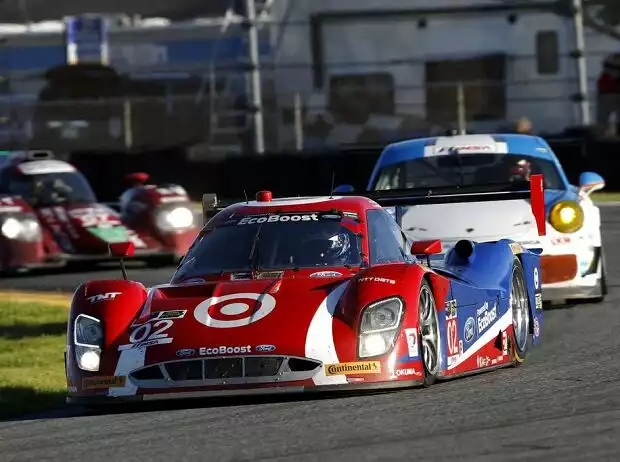 Scott Dixon, Tony Kanaan, Kyle Larson, Jamie McMurray Titel-Bild zur News: Scott Dixon, Tony Kanaan, Kyle Larson, Jamie McMurray