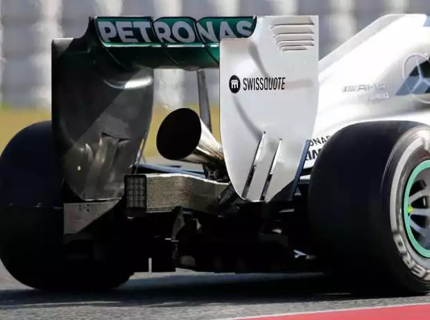 Nico Rosberg Megafon-Auspuff Titel-Bild zur News: Nico Rosberg Megafon-Auspuff