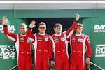 Pierre Kaffer, Davide Rigon, Giancarlo Fisichella und Olivier Beretta 