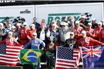Scott Dixon, Tony Kanaan, Kyle Larson und Jamie McMurray (Ganassi)