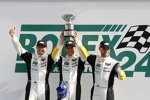 Jan Magnussen, Antonio Garcia und Ryan Briscoe (Chevrolet) 