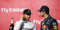 Bild zum Inhalt: Ricciardo sagt Hamilton und Mercedes den Kampf an