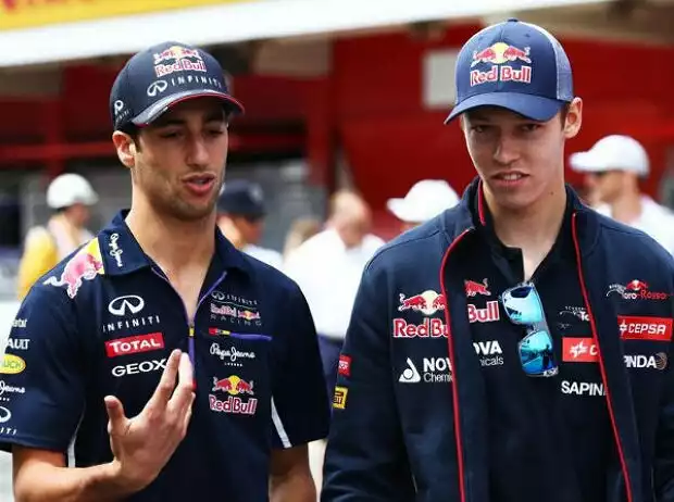 Daniel Ricciardo, Daniil Kwjat Titel-Bild zur News: Daniel Ricciardo, Daniil Kwjat