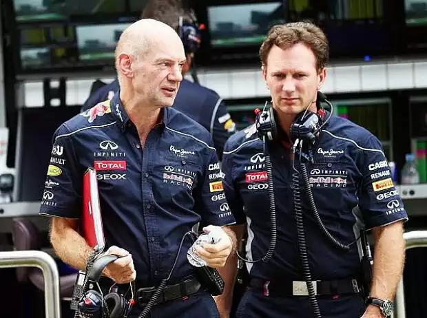 Adrian Newey, Christian Horner Titel-Bild zur News: Adrian Newey, Christian Horner