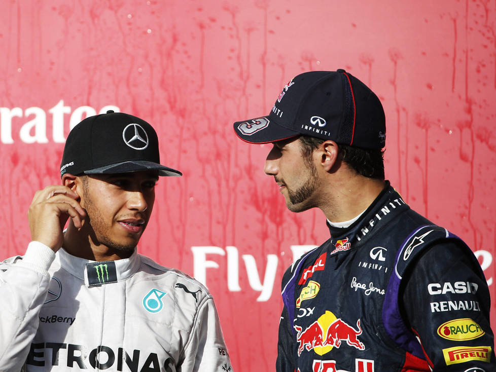Lewis Hamilton, Daniel Ricciardo