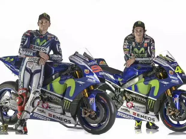 Titel-Bild zur News: Jorge Lorenzo, Valentino Rossi