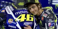 Bild zum Inhalt: Valentino Rossi: "Strebe meinen zehnten WM-Titel an"