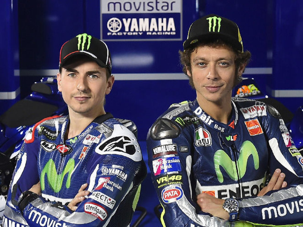 Jorge Lorenzo, Valentino Rossi