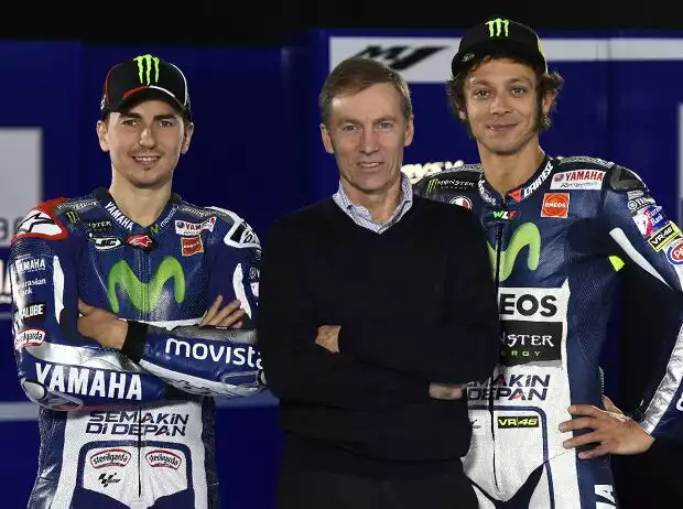 Titel-Bild zur News: Jorge Lorenzo, Valentino Rossi