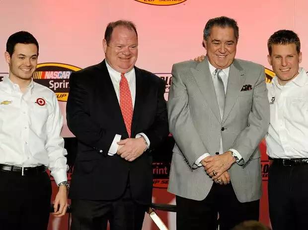 Kyle Larson, Chip Ganassi, Jamie McMurray Titel-Bild zur News: Kyle Larson, Chip Ganassi, Jamie McMurray