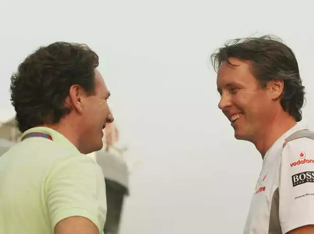 Christian Horner, Sam Michael Titel-Bild zur News: Christian Horner, Sam Michael