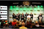 Roush/Fenway Racing: Trevor Bayne, Ricky Stenhouse, Greg Biffle, Jack Roush und die Xfinity-Piloten Darrell Wallace, Ryan Reed, Chris Buescher, Elliott Sadler 