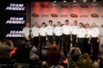 Team Penske: Ryan Blaney (Xfinity), Joey Logano, Brad Keselowski, Roger Penske 