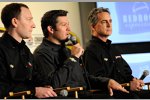 Furniture Row Racing: Crewchief Cole Pearn, Martin Truex Jun., Geschäftsführer Joe Garone 