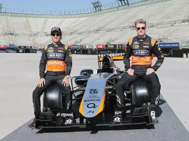 Sergio Perez, Nico Hülkenberg Titel-Bild zur News: Sergio Perez, Nico Hülkenberg