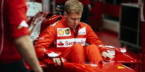 Und plötzlich war das Auto rot: Sebastian Vettels erster Ferrari