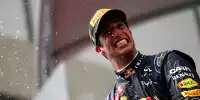 Bild zum Inhalt: Daniel Ricciardo feiert milde: Flugstorno für "ein paar Drinks"