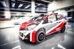 Studioaufnahme des Toyota Yaris WRC