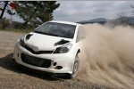 Testfahrten mit dem Toyota Yaris WRC