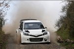 Testfahrten mit dem Toyota Yaris WRC