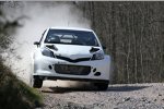 Testfahrten mit dem Toyota Yaris WRC