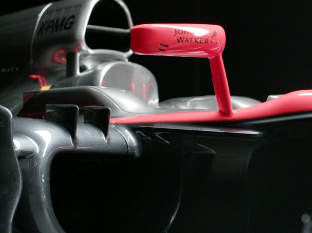 Doppelter Airbox-Lufteinlass des McLaren-Honda MP4-30