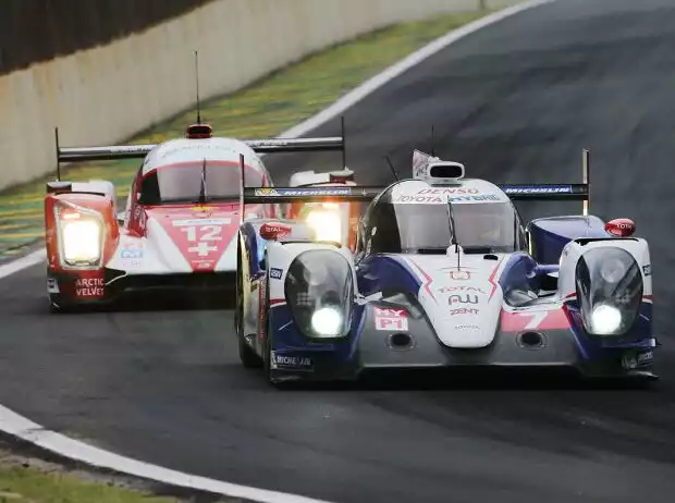 Alexander Wurz, Stephane Sarrazin, Mike Conway Titel-Bild zur News: Alexander Wurz, Stephane Sarrazin, Mike Conway