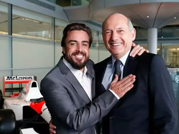 Fernando Alonso, Ron Dennis Titel-Bild zur News: Fernando Alonso, Ron Dennis