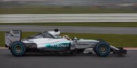 Bild zum Inhalt: Erfolgreicher Shakedown: Der neue Mercedes läuft rund