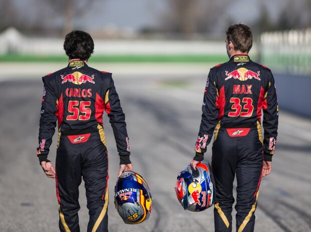 Titel-Bild zur News: Max Verstappen, Carlos Sainz jun.